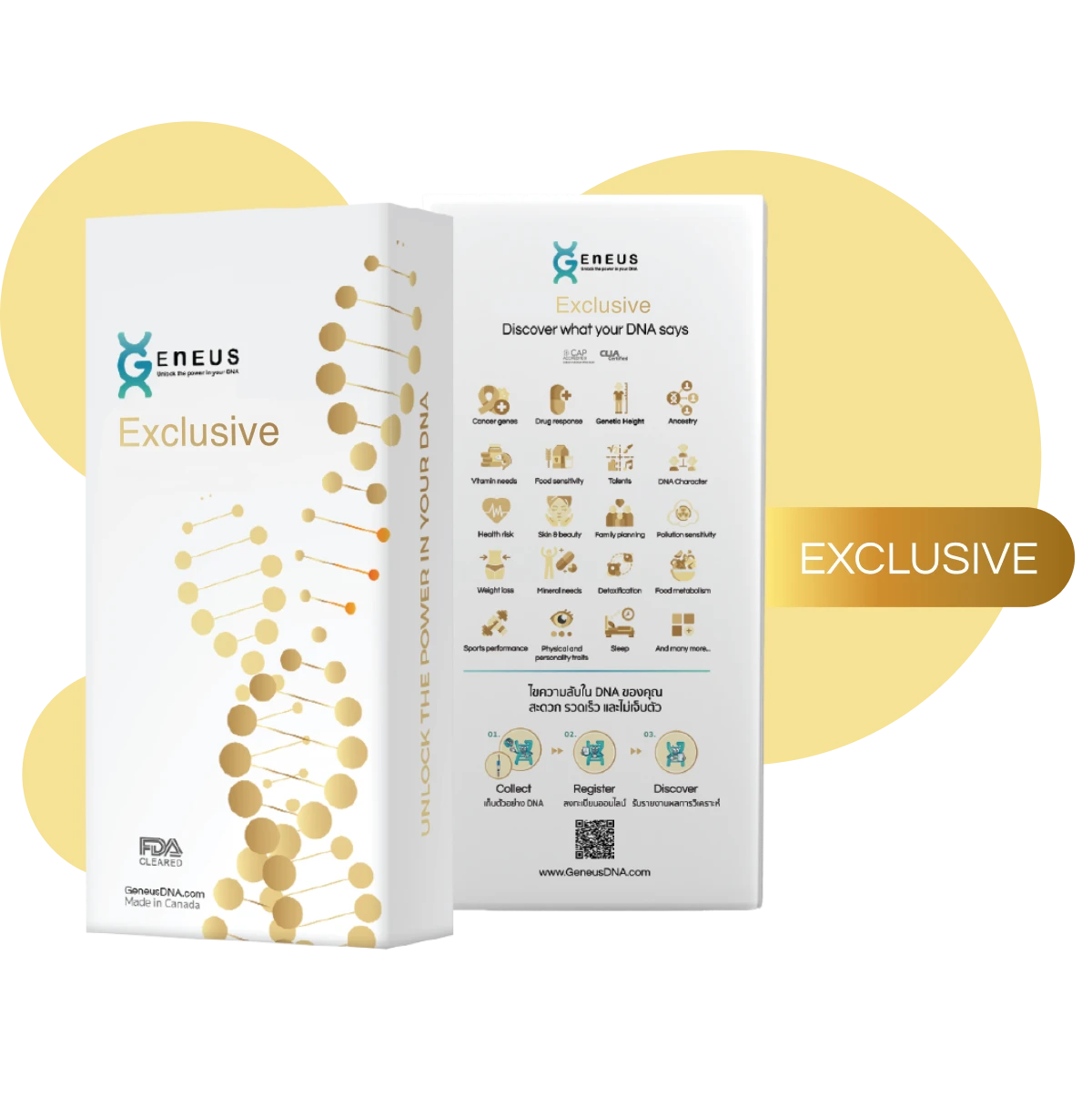 ตรวจ DNA วางแผนสุขภาพ